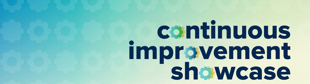 continuous improvement showcase graphic