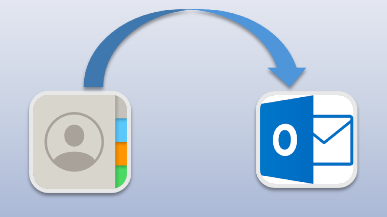 Copying contacts from iPhone to Outlook title image