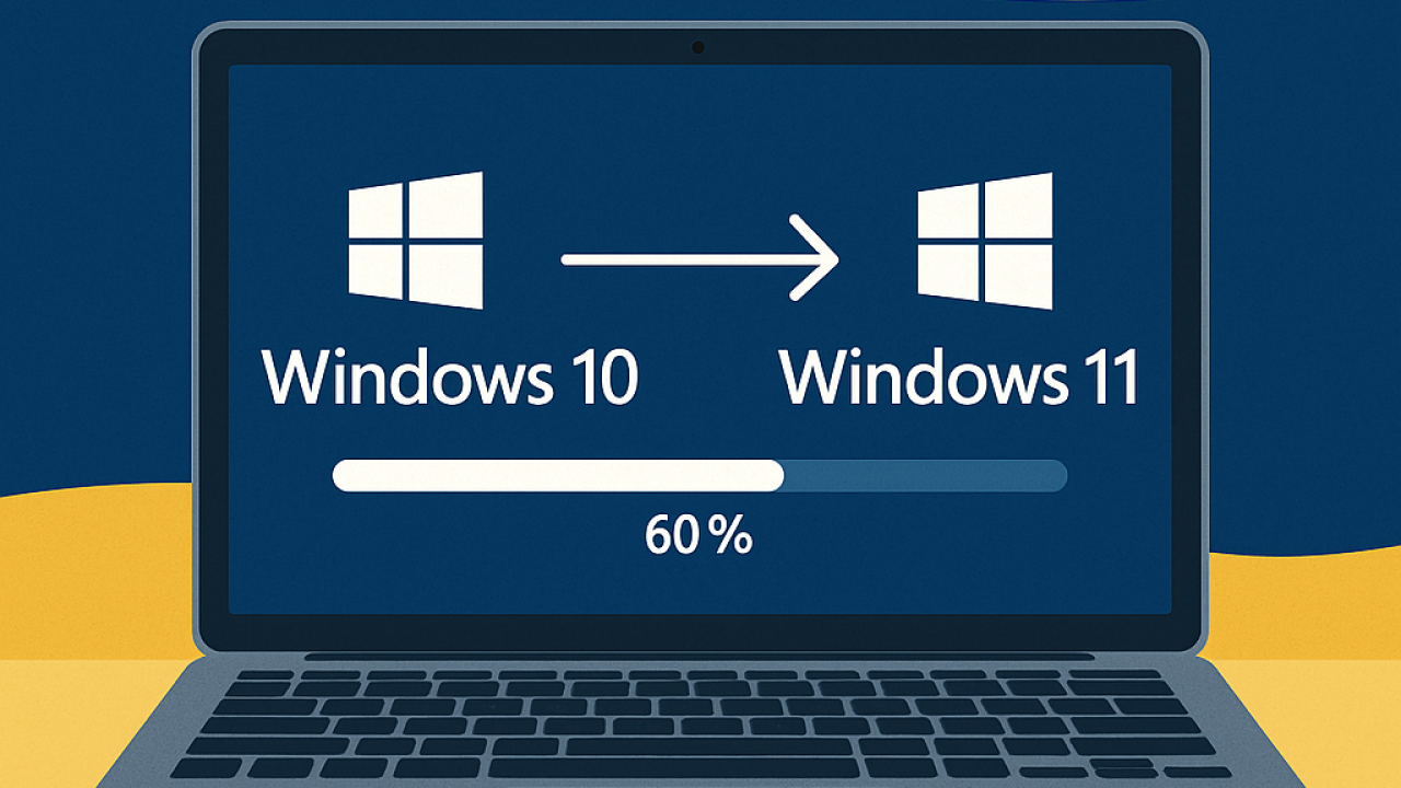 Windows 10 to 11 banner image