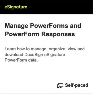 ManagePowerForms and PowerForm Responses